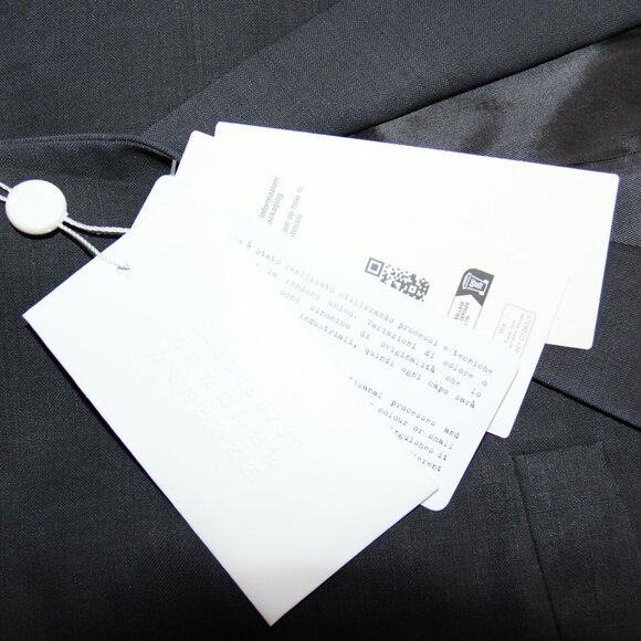 BNWT AW24 MAISON MARGIELA WOOL AND MOHAIR LOOSE JACKET 40 - Picture 8 of 12